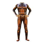 TV Gen V Homelander Brown Jumpsuit Outfits Cosplay Costume Halloween Carnival Suit